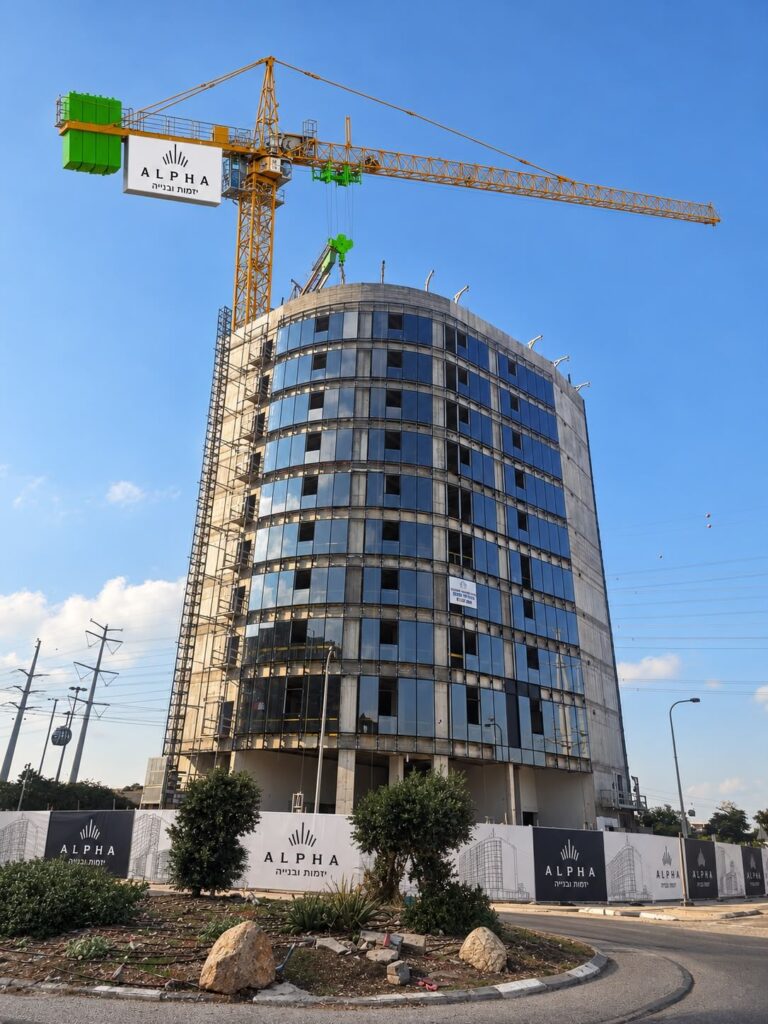 פרויקט של אלפא יזמות ובנייה בבנייה